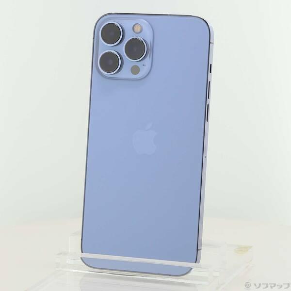 〔中古〕Apple(アップル) iPhone13 Pro Max 128GB シエラブルー MLJ73J／A SIMフリー〔262-ud〕 | 