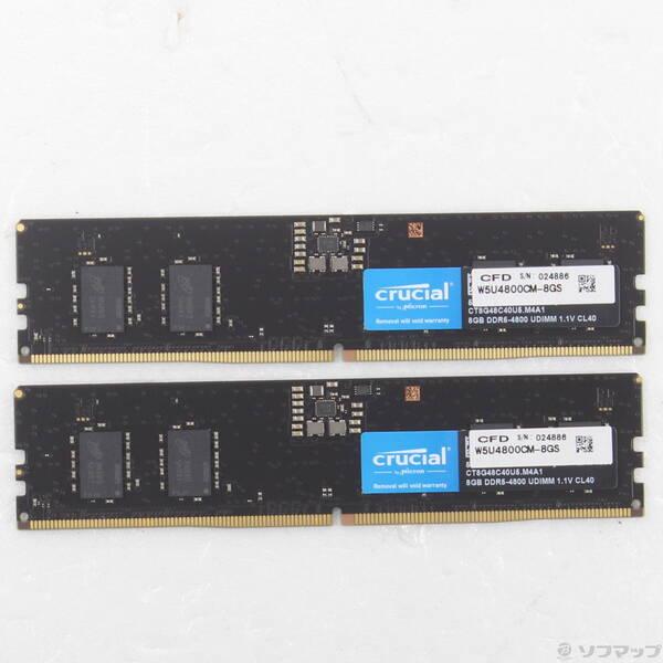 〔中古〕CFD(シーエフディー) W5U4800CM-8GS 16GB 8GB×2枚組〔344-ud〕 | 