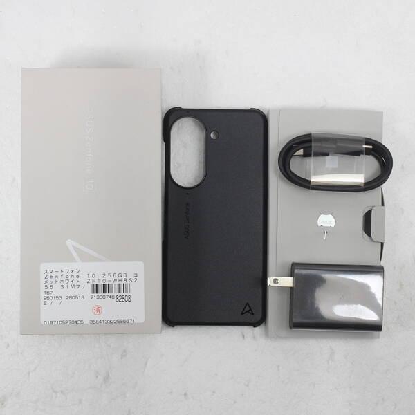 〔中古〕ASUS(エイスース) Zenfone 10 256GB コメットホワイト ZF10-WH8S256 SIMフリー〔262-ud〕 |  | 04