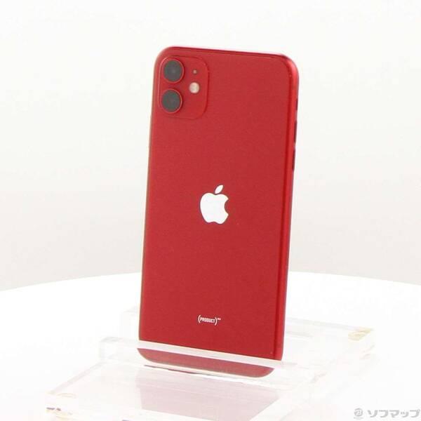 〔中古〕Apple(アップル) iPhone11 64GB プロダクトレッド MHDD3J／A SIMフリー〔276-ud〕 | 