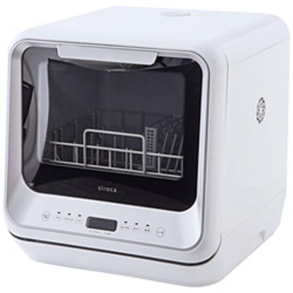 〔中古〕SIROCA 〔展示品〕 食器洗い乾燥機 [工事不要] シルバー SS-M151 ［〜3人用］〔305-ud〕 | 