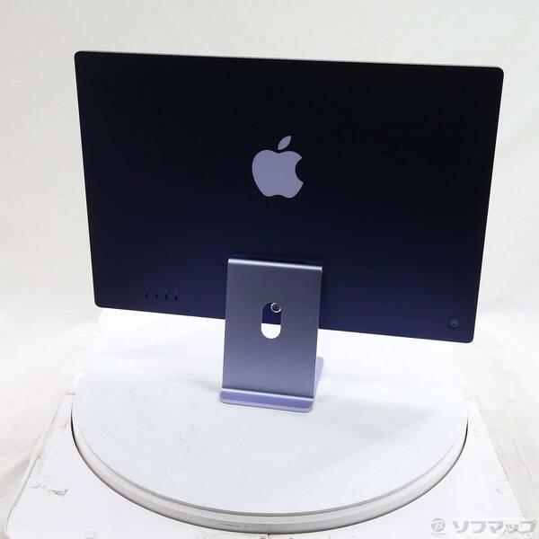 〔中古〕Apple(アップル) iMac 24-inch Mid-2021 Z13100057 Apple M1 8コアCPU_8コアGPU 8GB SSD512GB パープル 〔26.3 Tahoe〕〔258-ud〕 |  | 02