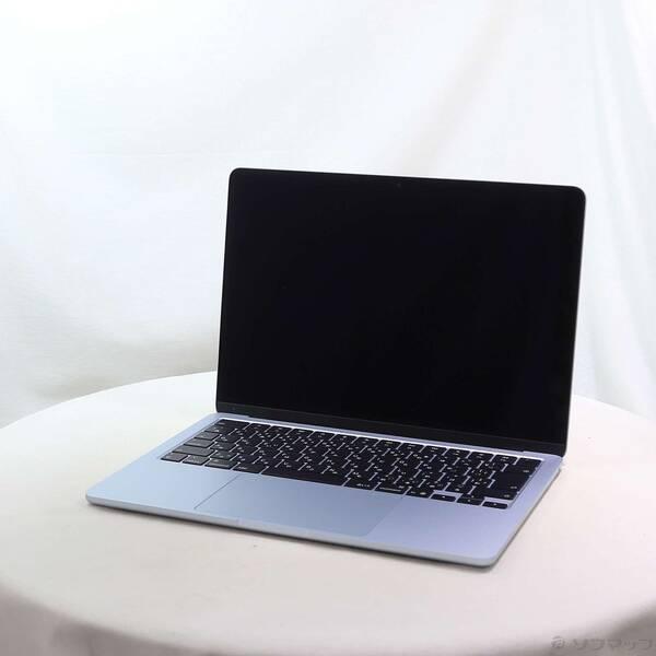 〔中古〕Apple(アップル) MacBook Air 13.6-inch Early-2025 MC6V4J／A Apple M4 10コアCPU_10コアGPU 24GB SSD1TB スカイブルー 〔26.3 Tahoe〕〔262-ud〕 | 