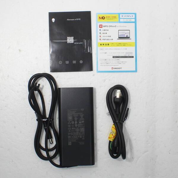 〔中古〕DELL(デル) 〔展示品〕 Alienware m18 R2 NAM108-EHLBC ダークメタリックムーン〔377-ud〕 |  | 04