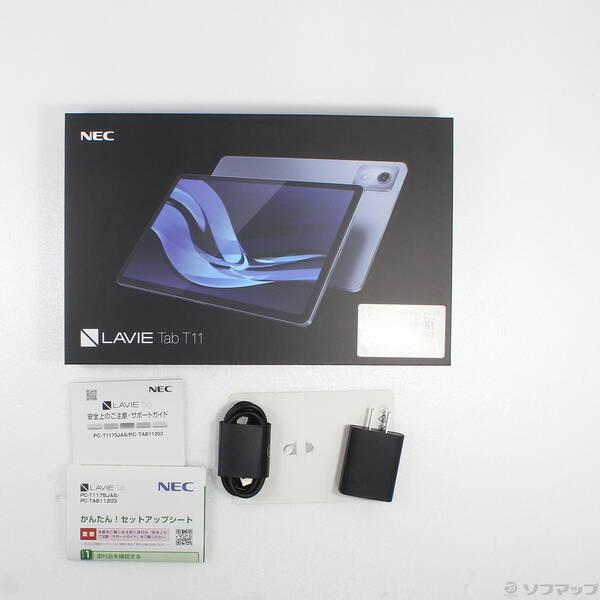 〔中古〕NEC(エヌイーシー) 〔展示品〕 LAVIE Tab T11 T1175／JAS 256GB ルナグレー PC-T1175JAS Wi-Fi〔344-ud〕 |  | 04