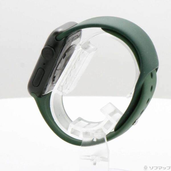 〔中古〕Apple(アップル) Apple Watch Series 7 GPS 41mm グリーンアルミニウムケース クローバースポーツバンド〔344-ud〕 |  | 01