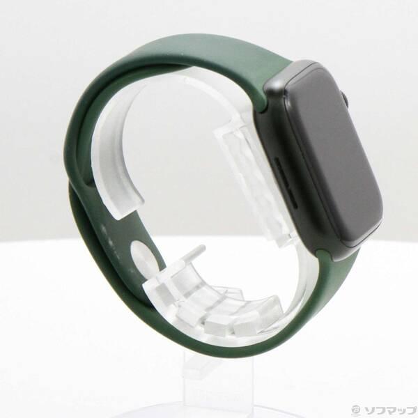 〔中古〕Apple(アップル) Apple Watch Series 7 GPS 41mm グリーンアルミニウムケース クローバースポーツバンド〔344-ud〕 |  | 03