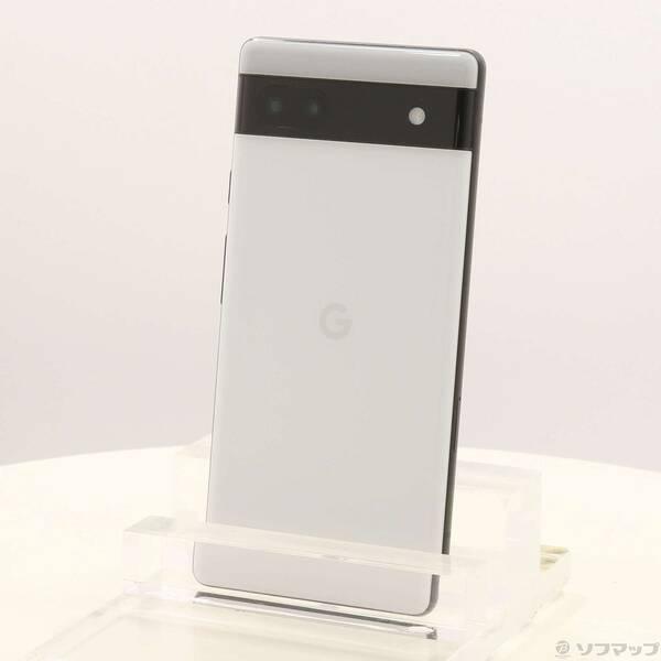 〔中古〕GOOGLE(グーグル) Google Pixel 6a 128GB チョーク GB17L Softbank SIMフリー〔349-ud〕 | 