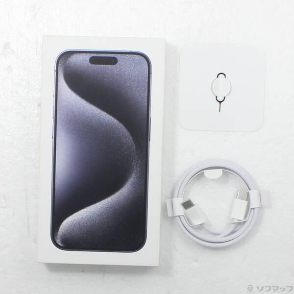 〔中古〕Apple(アップル) iPhone15 Pro 256GB ブルーチタニウム MTUG3J／A SIMフリー〔377-ud〕 |  | 04