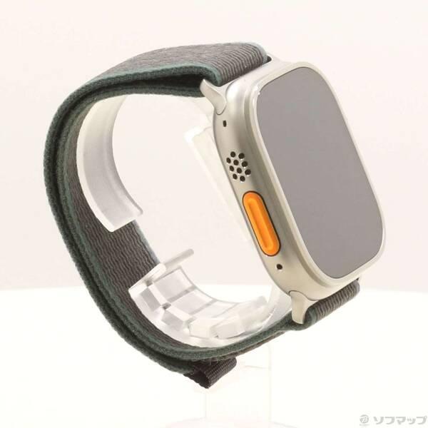 〔中古〕Apple(アップル) Apple Watch Ultra 2 GPS + Cellular 49mm チタニウムケース ブルー／ブラックトレイルループ〔258-ud〕 |  | 03