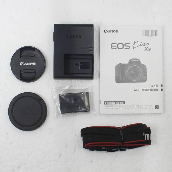 〔中古〕Canon(キヤノン) EOS Kiss X9 ブラック EF-S18-55 IS STM レンズキット〔276-ud〕 |  | 05