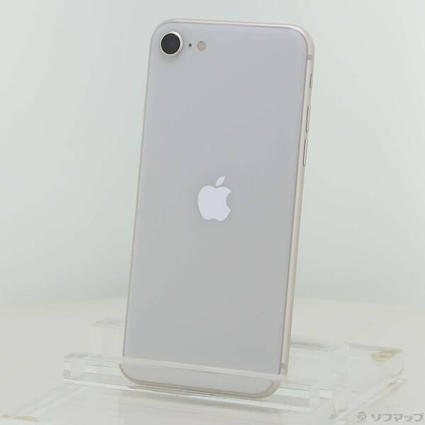 〔中古〕Apple(アップル) iPhone SE 第3世代 64GB スターライト MMYD3J／A SIMフリー〔344-ud〕 | 