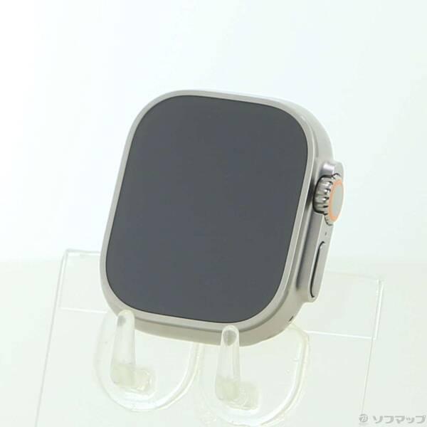 〔中古〕Apple(アップル) Apple Watch Ultra GPS + Cellular 49mm チタニウムケース バンド無し DEMO品〔262-ud〕 | 