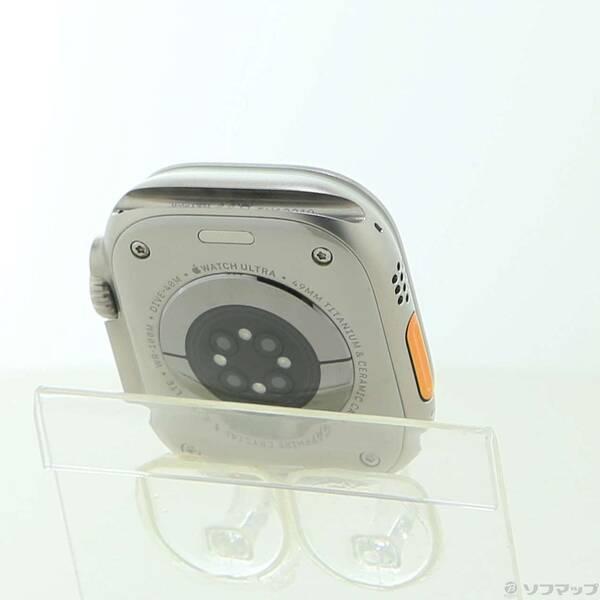 〔中古〕Apple(アップル) Apple Watch Ultra GPS + Cellular 49mm チタニウムケース バンド無し DEMO品〔262-ud〕 |  | 02
