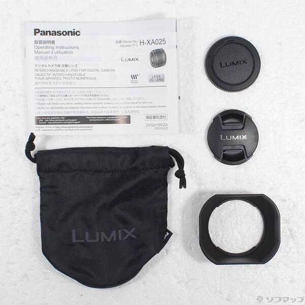 〔中古〕Panasonic(パナソニック) LEICA DG SUMMILUX 25mm／F1.4 II ASPH. H-XA025〔344-ud〕 |  | 04