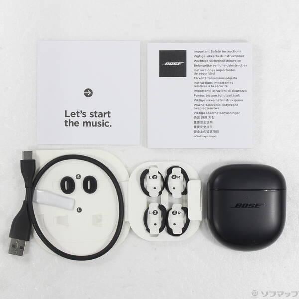 〔中古〕BOSE(ボーズ) Bose QuietComfort Earbuds II トリプルブラック〔377-ud〕 |  | 04
