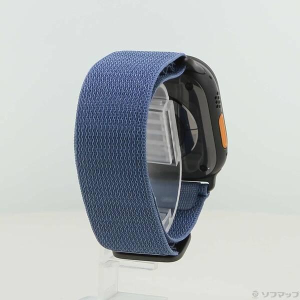 〔中古〕Apple(アップル) Apple Watch Ultra 3 GPS + Cellular 49mm ブラックチタニウムケース ライトブルーアルパインループ〔258-ud〕 |  | 02