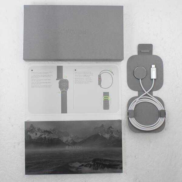〔中古〕Apple(アップル) Apple Watch Ultra 3 GPS + Cellular 49mm ブラックチタニウムケース ライトブルーアルパインループ〔258-ud〕 |  | 04