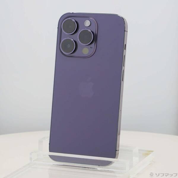 〔中古〕Apple(アップル) iPhone14 Pro 512GB ディープパープル MQ283J／A SIMフリー〔262-ud〕 | 