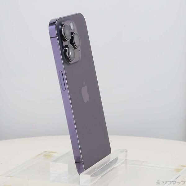 〔中古〕Apple(アップル) iPhone14 Pro 512GB ディープパープル MQ283J／A SIMフリー〔262-ud〕 |  | 03