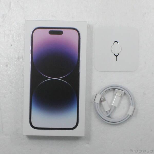 〔中古〕Apple(アップル) iPhone14 Pro 128GB ディープパープル MQ0F3J／A SIMフリー〔276-ud〕 |  | 04