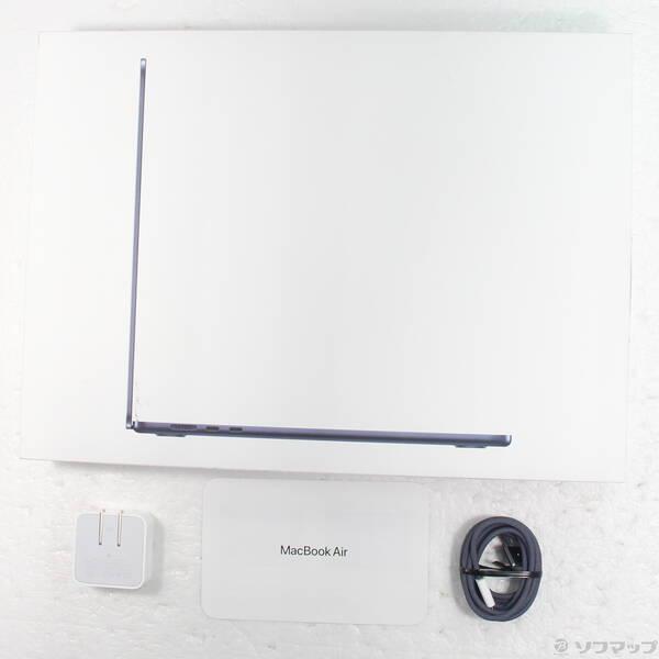 〔中古〕Apple(アップル) MacBook Air 15.3-inch Mid-2023 MQKW3J／A Apple M2 8コアCPU_10コアGPU 8GB SSD256GB ミッドナイト 〔26.3 Tahoe〕〔377-ud〕 |  | 04