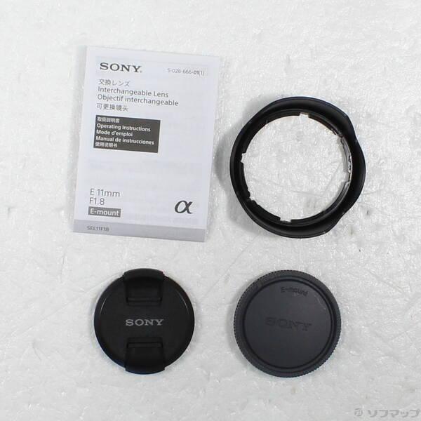 〔中古〕SONY(ソニー) E 11mm F1.8 SEL11F18〔344-ud〕 |  | 04