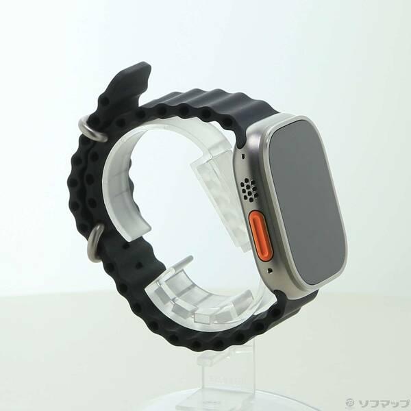 〔中古〕Apple(アップル) Apple Watch Ultra 3 GPS + Cellular 49mm ナチュラルチタニウムケース ブラックオーシャンバンド〔377-ud〕 |  | 03