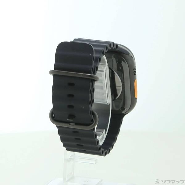 〔中古〕Apple(アップル) Apple Watch Ultra 3 GPS + Cellular 49mm ブラックチタニウムケース ブラックオーシャンバンド〔258-ud〕 |  | 02