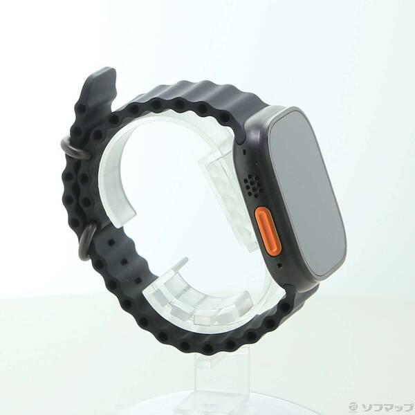 〔中古〕Apple(アップル) Apple Watch Ultra 3 GPS + Cellular 49mm ブラックチタニウムケース ブラックオーシャンバンド〔258-ud〕 |  | 03