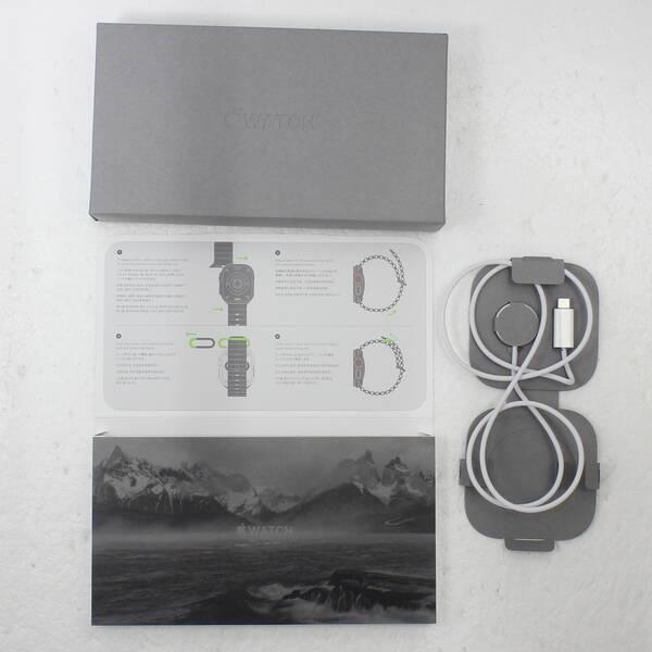 〔中古〕Apple(アップル) Apple Watch Ultra 3 GPS + Cellular 49mm ブラックチタニウムケース ブラックオーシャンバンド〔258-ud〕 |  | 04