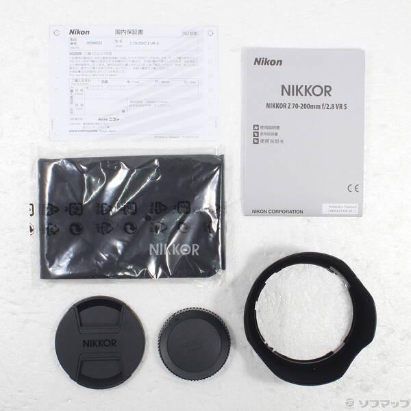 〔中古〕Nikon(ニコン) 〔展示品〕 NIKKOR Z 70-200mm f／2.8 VR S〔262-ud〕 |  | 04