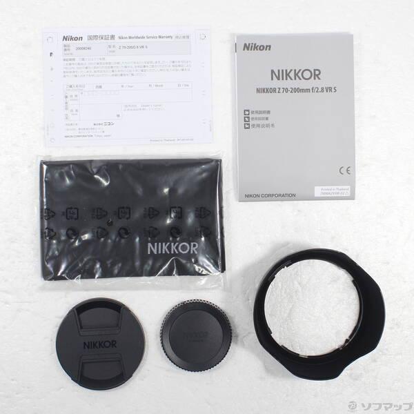 〔中古〕Nikon(ニコン) 〔展示品〕 NIKKOR Z 70-200mm f／2.8 VR S〔344-ud〕 |  | 04