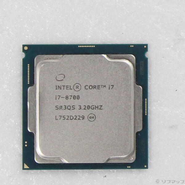 〔中古〕intel(インテル) Core i7 8700 〔3.2GHz／LGA 1151〕〔262-ud〕 | 