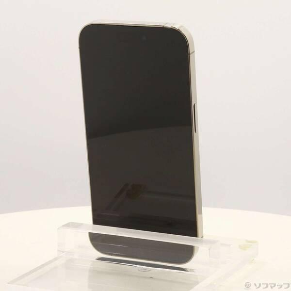 〔中古〕Apple(アップル) iPhone14 Pro 128GB ゴールド MQ073J／A SIMフリー〔305-ud〕 |  | 02