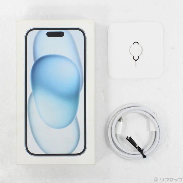 〔中古〕Apple(アップル) iPhone15 256GB ブルー MTMR3J／A SIMフリー〔349-ud〕 |  | 04