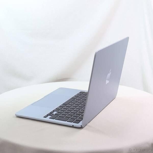 〔中古〕Apple(アップル) MacBook Air 13.6-inch Early-2025 MC6T4J／A Apple M4 10コアCPU_8コアGPU 16GB SSD256GB スカイブルー 〔26.3 Tahoe〕〔269-ud〕 |  | 01
