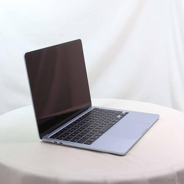 〔中古〕Apple(アップル) MacBook Air 13.6-inch Early-2025 MC6T4J／A Apple M4 10コアCPU_8コアGPU 16GB SSD256GB スカイブルー 〔26.3 Tahoe〕〔269-ud〕 |  | 03