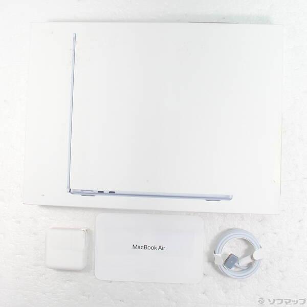 〔中古〕Apple(アップル) MacBook Air 13.6-inch Early-2025 MC6T4J／A Apple M4 10コアCPU_8コアGPU 16GB SSD256GB スカイブルー 〔26.3 Tahoe〕〔269-ud〕 |  | 04