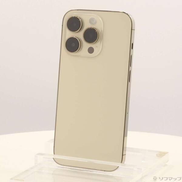 〔中古〕Apple(アップル) iPhone14 Pro 128GB ゴールド MQ073J／A SIMフリー〔276-ud〕 | 