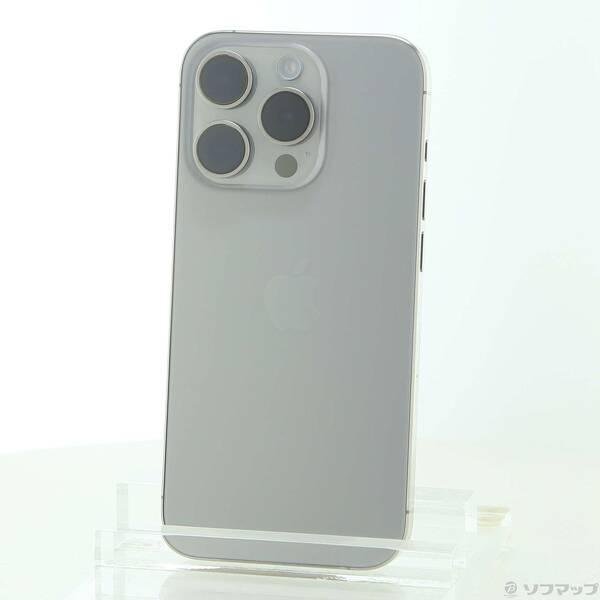 〔中古〕Apple(アップル) iPhone15 Pro 256GB ナチュラルチタニウム MTUF3J／A SIMフリー〔305-ud〕 | 