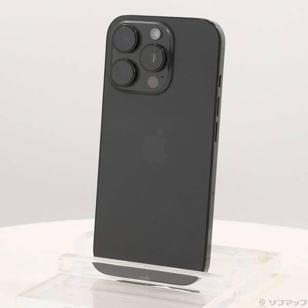 〔中古〕Apple(アップル) iPhone16 Pro 1TB ブラックチタニウム MYN83J／A SIMフリー〔276-ud〕 | 