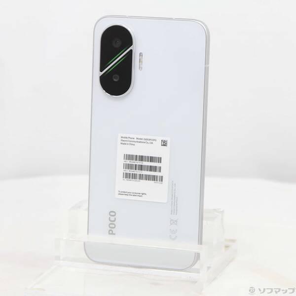 〔中古〕XIAOMI POCO F7 512GB ホワイト SIMフリー〔262-ud〕 | 