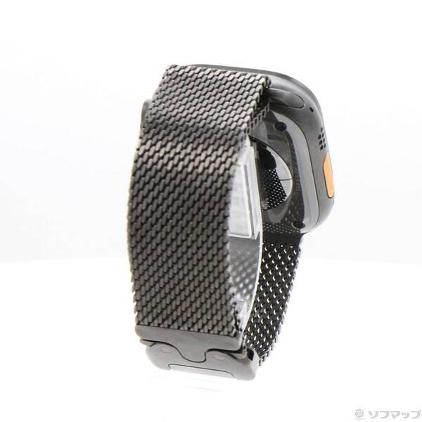 〔中古〕Apple(アップル) Apple Watch Ultra 2 GPS + Cellular 49mm ブラックチタニウムケース ブラックチタニウムミラネーゼループ〔297-ud〕 |  | 02