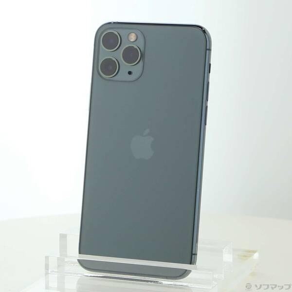 〔中古〕Apple(アップル) iPhone11 Pro 256GB ミッドナイトグリーン MWCC2J／A SIMフリー〔247-ud〕 | 