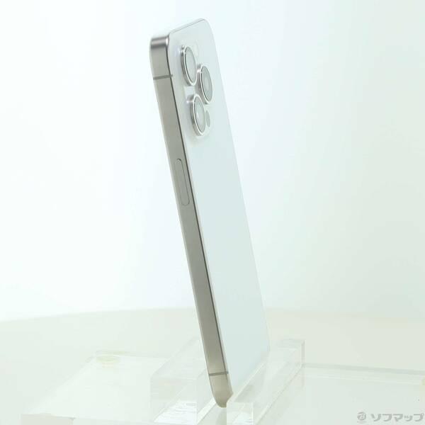 〔中古〕Apple(アップル) iPhone15 Pro 128GB ホワイトチタニウム MTU83J／A SIMフリー〔262-ud〕 |  | 03