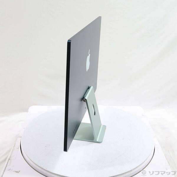 〔中古〕Apple(アップル) iMac 24-inch Mid-2021 MGPJ3J／A Apple M1 8コアCPU_8コアGPU 8GB SSD512GB グリーン 〔26.3 Tahoe〕〔262-ud〕 |  | 01