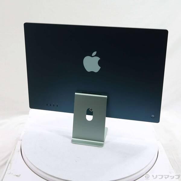 〔中古〕Apple(アップル) iMac 24-inch Mid-2021 MGPJ3J／A Apple M1 8コアCPU_8コアGPU 8GB SSD512GB グリーン 〔26.3 Tahoe〕〔262-ud〕 |  | 02
