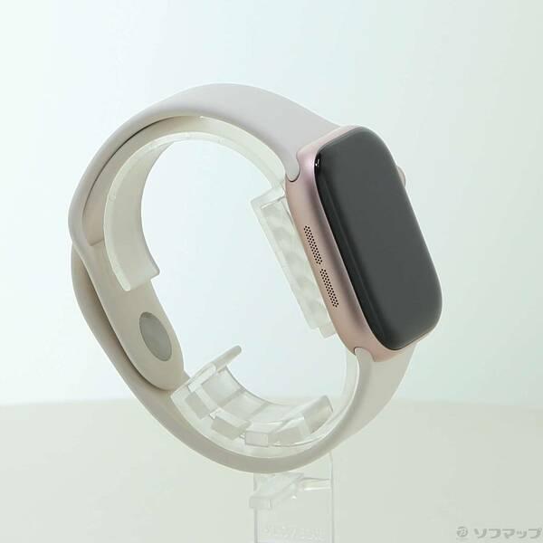 〔中古〕Apple(アップル) Apple Watch Series 10 GPS 42mm ローズゴールドアルミニウムケース ライトブラッシュスポーツバンド〔258-ud〕 |  | 03