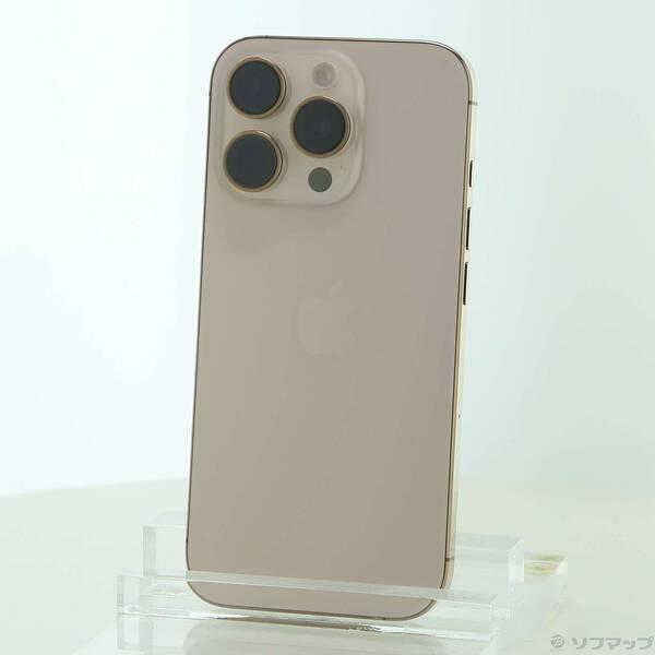 〔中古〕Apple(アップル) iPhone16 Pro 128GB デザートチタニウム MYMX3J／A SIMフリー〔276-ud〕 | 